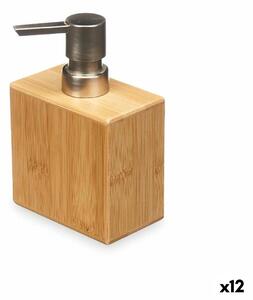 Soap Dispenser Berilo B7490-1 Silver Bamboo Plastic 9,7 x 15 x 5,8 cm (12 Units)