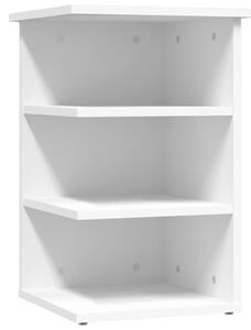 Side Cabinet White 35x35x55 cm Engineered Wood