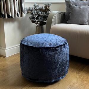 Daro Alex Round Pouffe Navy