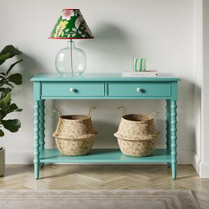 Pippin Console Table Aqua