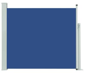 Patio Retractable Side Awning 100x300 cm Blue