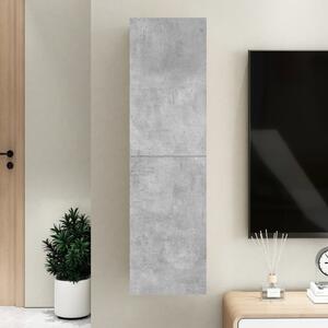 TV Cabinet Concrete Grey 30.5x30x110 cm Engineered Wood