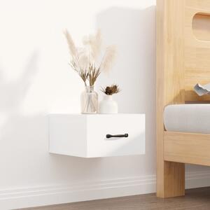 Wall-mounted Bedside Cabinet White 35x35x20 cm