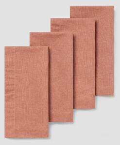 Warm Clay Linen Blend Napkins Set of 4 | Default | Piglet in Bed