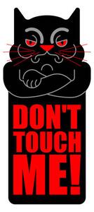 Art Print Dont touch me. Grumpy cat. Vector illustration, MaryValery