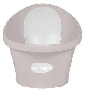 Shnuggle Newborn Baby Bath with Plug - Taupe