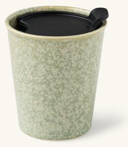 Travel mug - Stoneware. - Dusty Green - Søstrene Grene