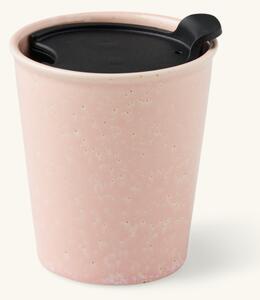 Travel mug - Stoneware. - Rose - Søstrene Grene