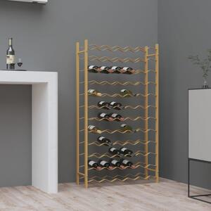 Wine Rack for 72 Bottles Gold Metal