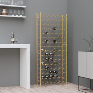 Wine Rack for 96 Bottles Gold Metal