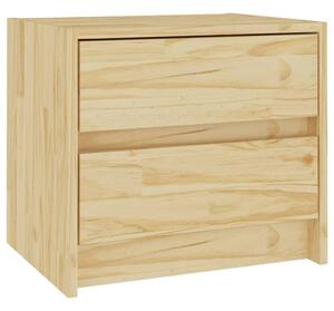Bedside Cabinet 40x30.5x35.5 cm Solid Pine Wood