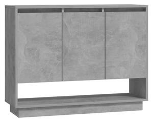 Sideboard Concrete Grey 97x31x75 cm Engineered Wood