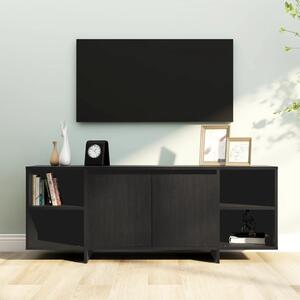 TV Cabinet Black 130x35x50 cm Chipboard