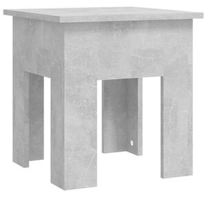 Coffee Table Concrete Grey 40x40x42 cm Engineered Wood