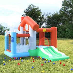 Happy Hop Inflatable Bouncer with Slide 272x257x220 cm PVC