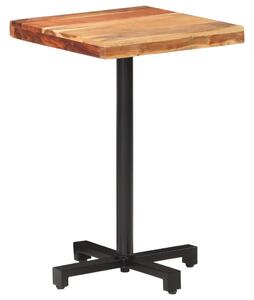 Bistro Table Square 50x50x75 cm Solid Acacia Wood
