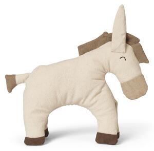 Ferm LIVING Donkey soft toy Undyed-dark sand