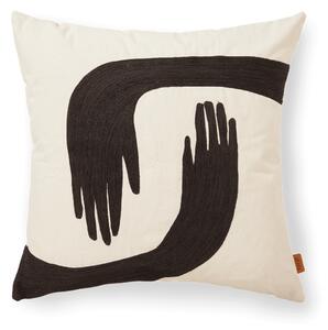 Ferm LIVING Pose cushion 50x50 cm Coffee-undyed