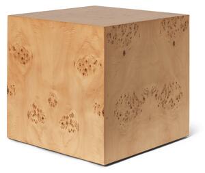 Ferm LIVING Burl Cube side table 40x40 cm Natural