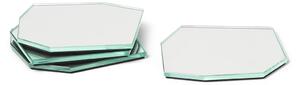 Ferm LIVING Shard coaster 4-pack Mirror