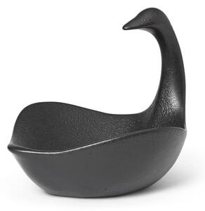 Ferm LIVING Swan Centrepiece Black