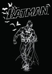 Art Poster Batman - Sketch, (26.7 x 40 cm)