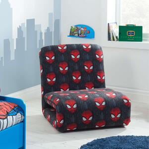 Marvel Spider-Man Fold Out Bed Chair Black