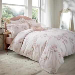 Holly Willoughby Nessa Pink Duvet Cover & Pillowcase Set Pink