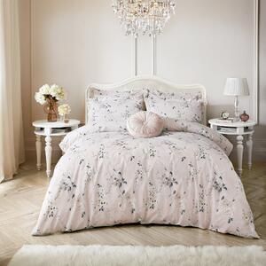 Holly Willoughby Keeley Pink Duvet Cover & Pillowcase Set Pink
