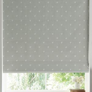 Sophie Allport Hearts Made to Measure Roman Blind Grey