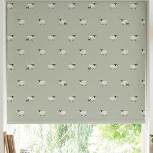 Sophie Allport Sheep Made to Measure Roller Blind Sage