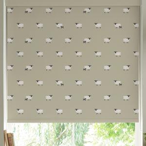 Sophie Allport Sheep Made to Measure Roller Blind Sand