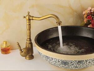 Bathroom faucet Bona Old Gold High