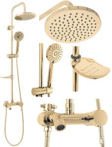Shower set REA LUIS GOLD