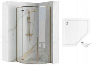 Shower enclosure DIAMOND GOLD 90x90