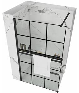 Shower screen Rea Bler-1 120 + shelf and hanger EVO