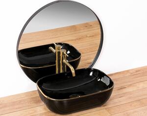 Countertop washbasin Rea Belinda Black Gold