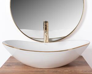 Countertop washbasin Rea Royal Gold Edge