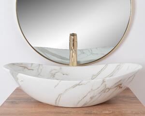 Countertop washbasin Rea Royal Shiny Aiax Marmur