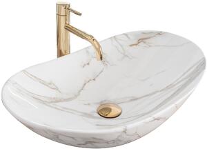 Countertop washbasin Rea Royal Shiny Aiax Marmur