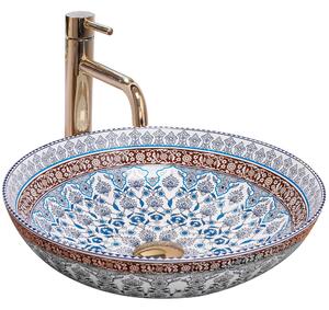 Countertop washbasin Rea Arte Blue