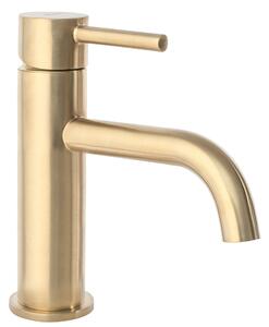 Bathroom faucet Rea Lungo Gold Brush