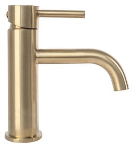 Bathroom faucet Rea Lungo Gold Brush