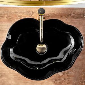 Countertop washbasin Rea Pearl Black