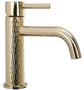 Bathroom faucet Rea Lungo Art Gold Low