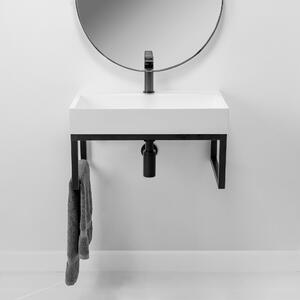 Conglomerate washbasin GOYA 50cm + Frame