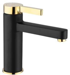 Bathroom faucet REA Polo Black Gold Low