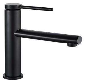 Bathroom faucet Rea Oval Black Low