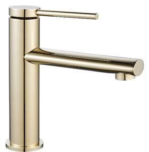 Bathroom faucet REA OVAL GOLD low