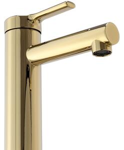 Bathroom faucet Rea Pixel Gold low